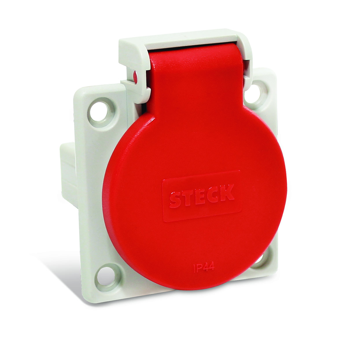 Tomada Industrial Fêmea Embutir 2P + T 20A 250V Azul Quasar