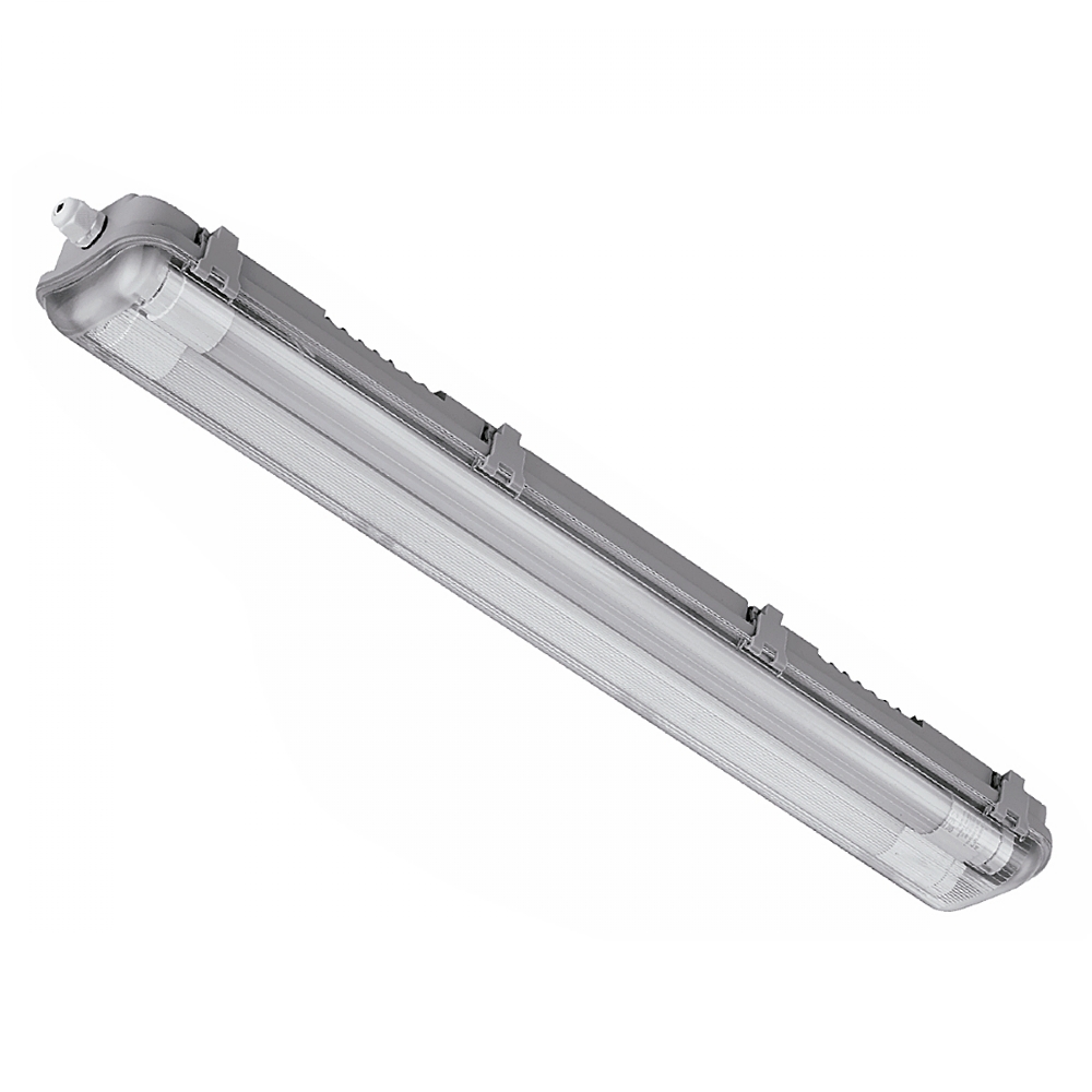 Luminária Led Para T5 E T8 2x9W IP65 Ourofort